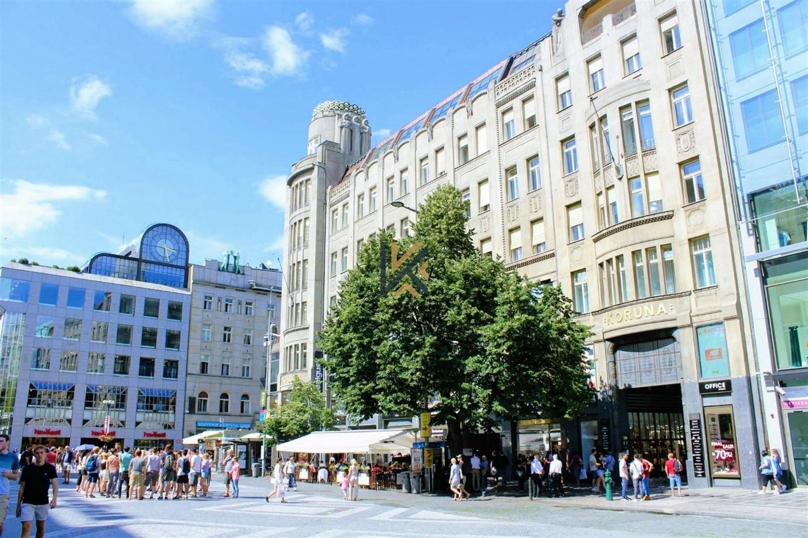Pronájem obchodní prostory - Václavské náměstí, Praha, 50 m²