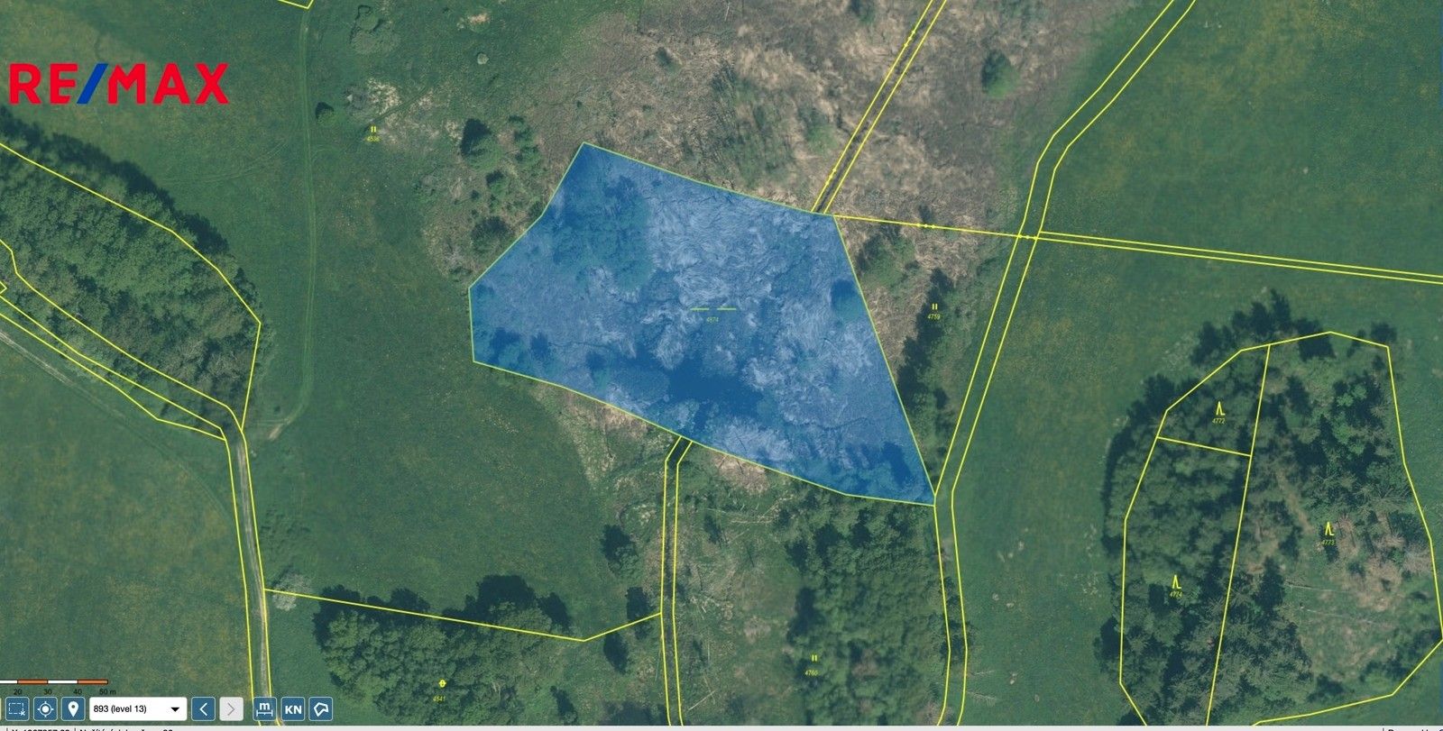 Prodej rybník - Hošťka, 10 m²