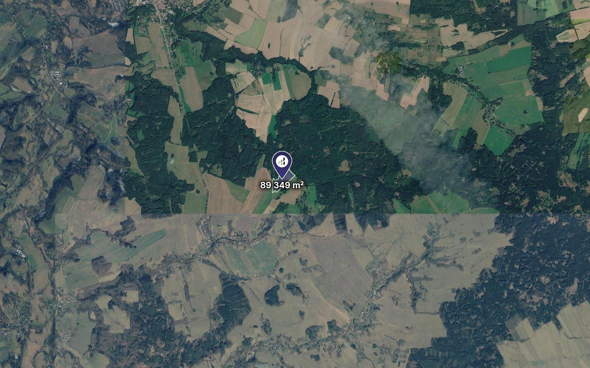 Louky, Pertoltice, 89 349 m² - 2