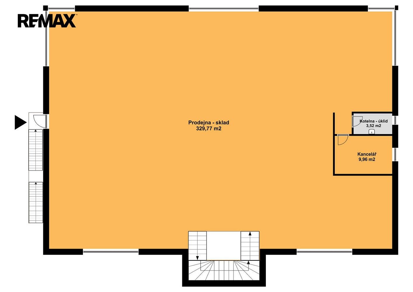 Kanceláře, Cheb - Hradiště, Karlovarský kraj, 360 m² - 2