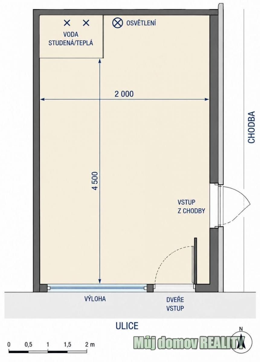Obchodní prostory · 99 m² · Čihákova, Praha - 3