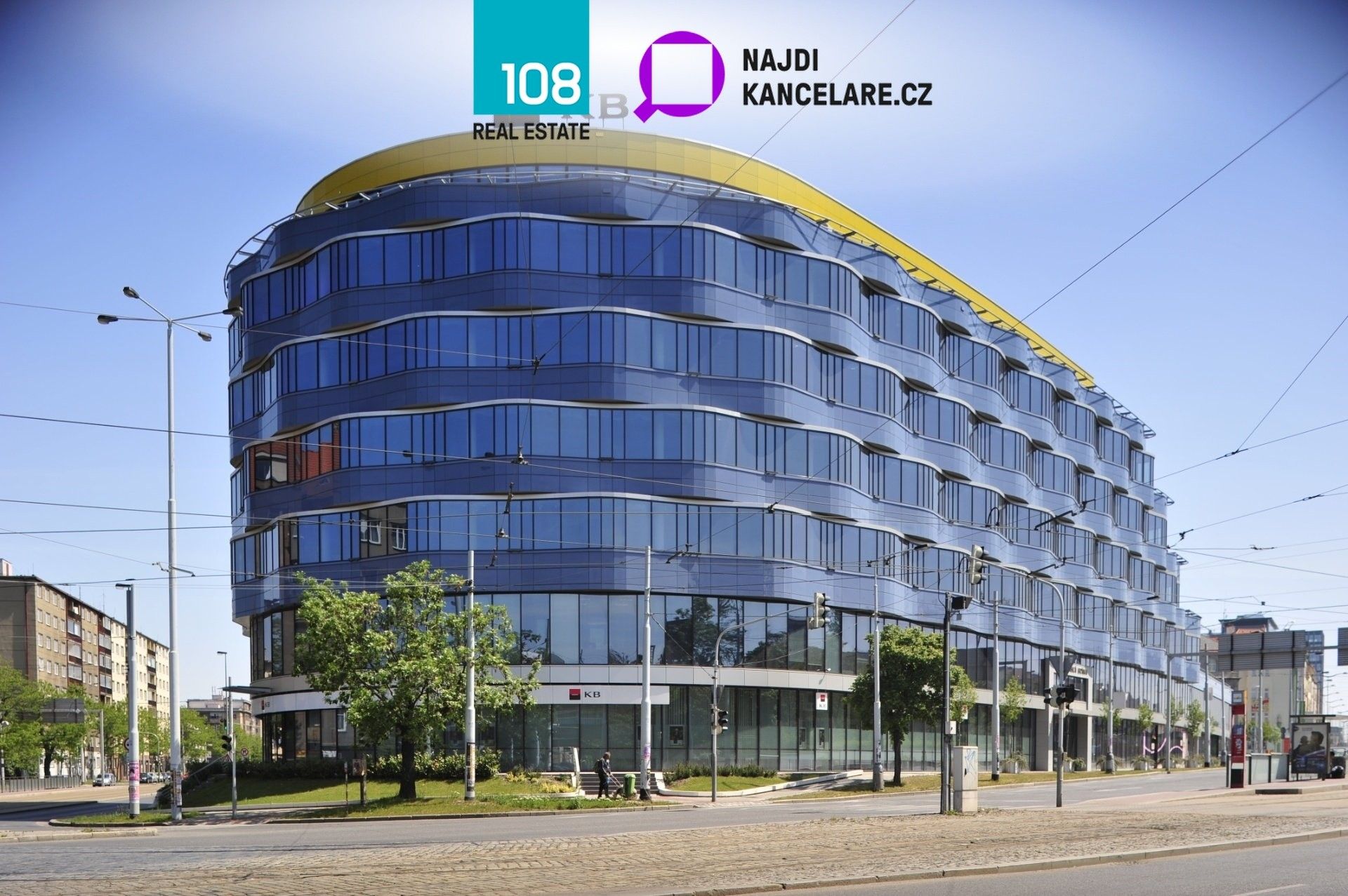 Kanceláře, Českomoravská, Praha, 773 m²