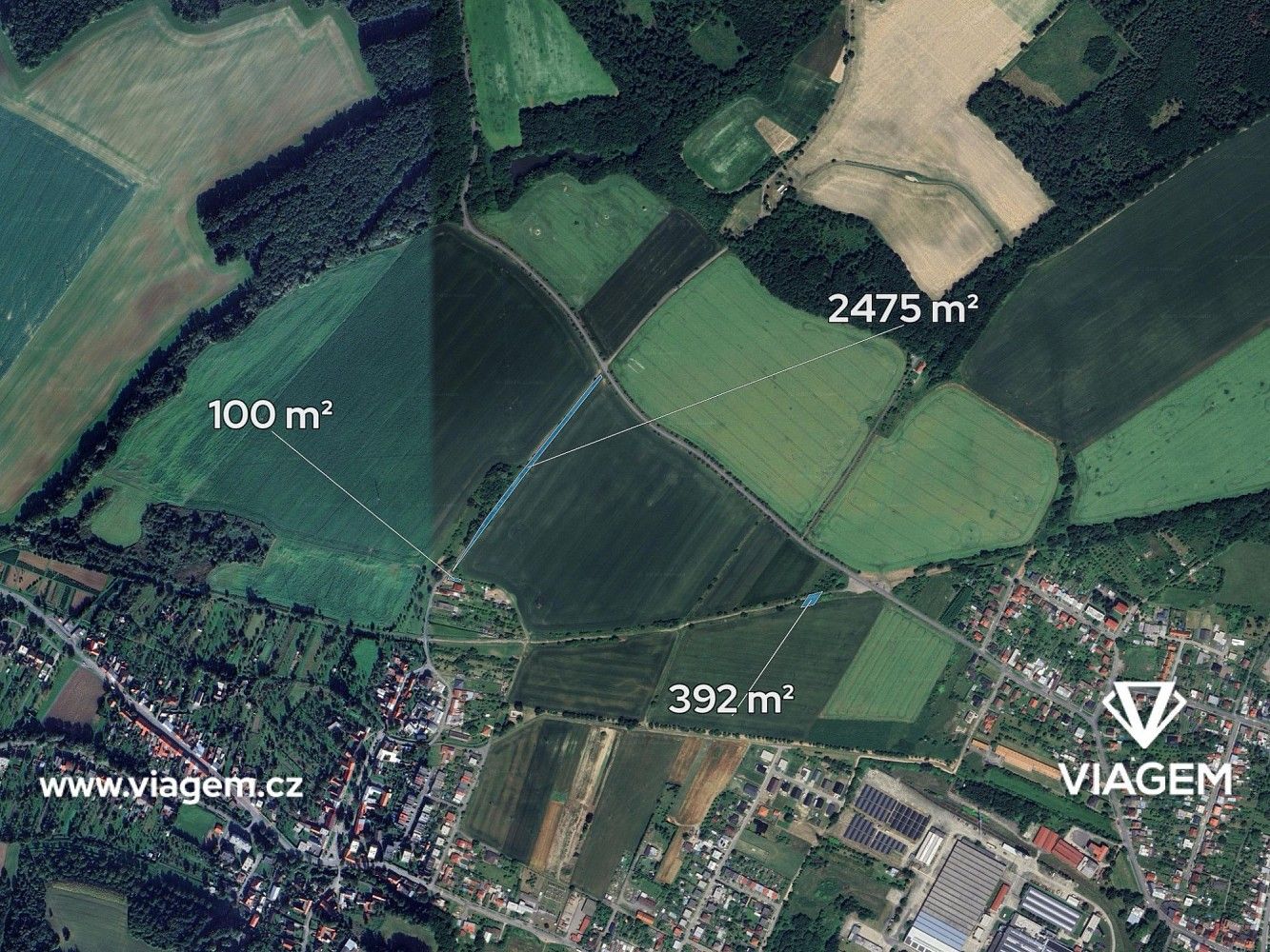 Prodej zemědělský pozemek - Bystřice pod Hostýnem, okres Kroměříž, Zlínský kraj - 2