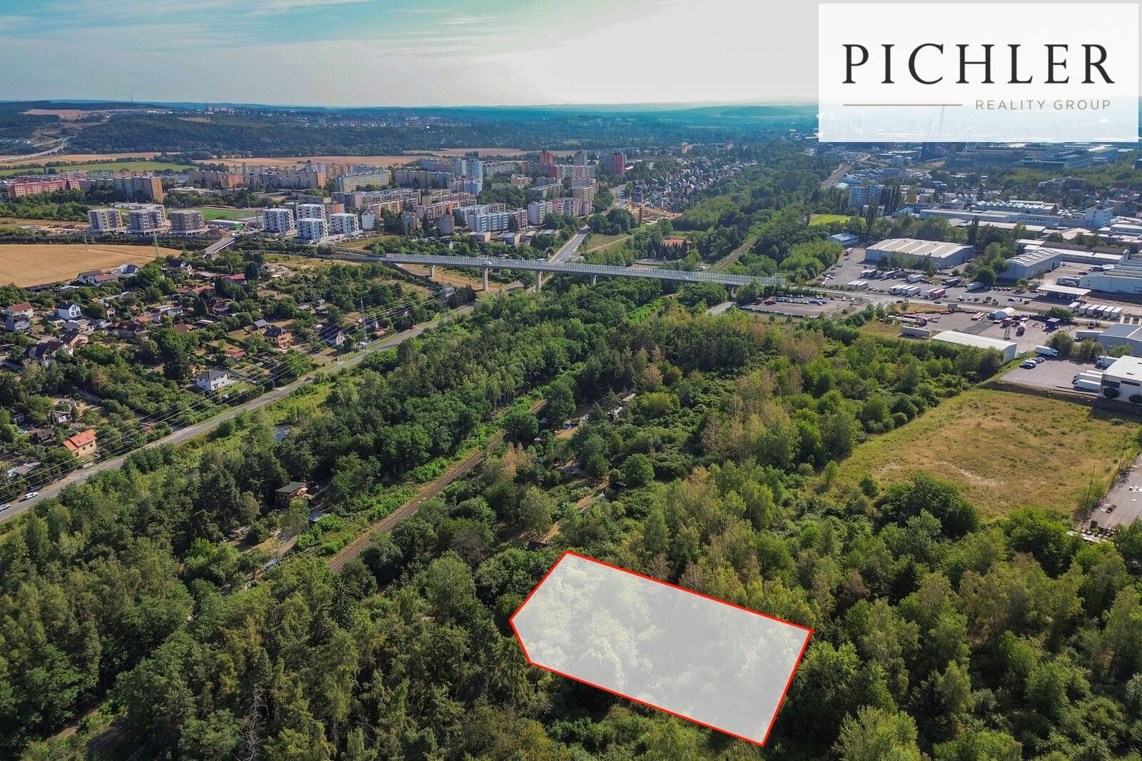 Komerční pozemek · 1 809 m² · Plzeň - 4