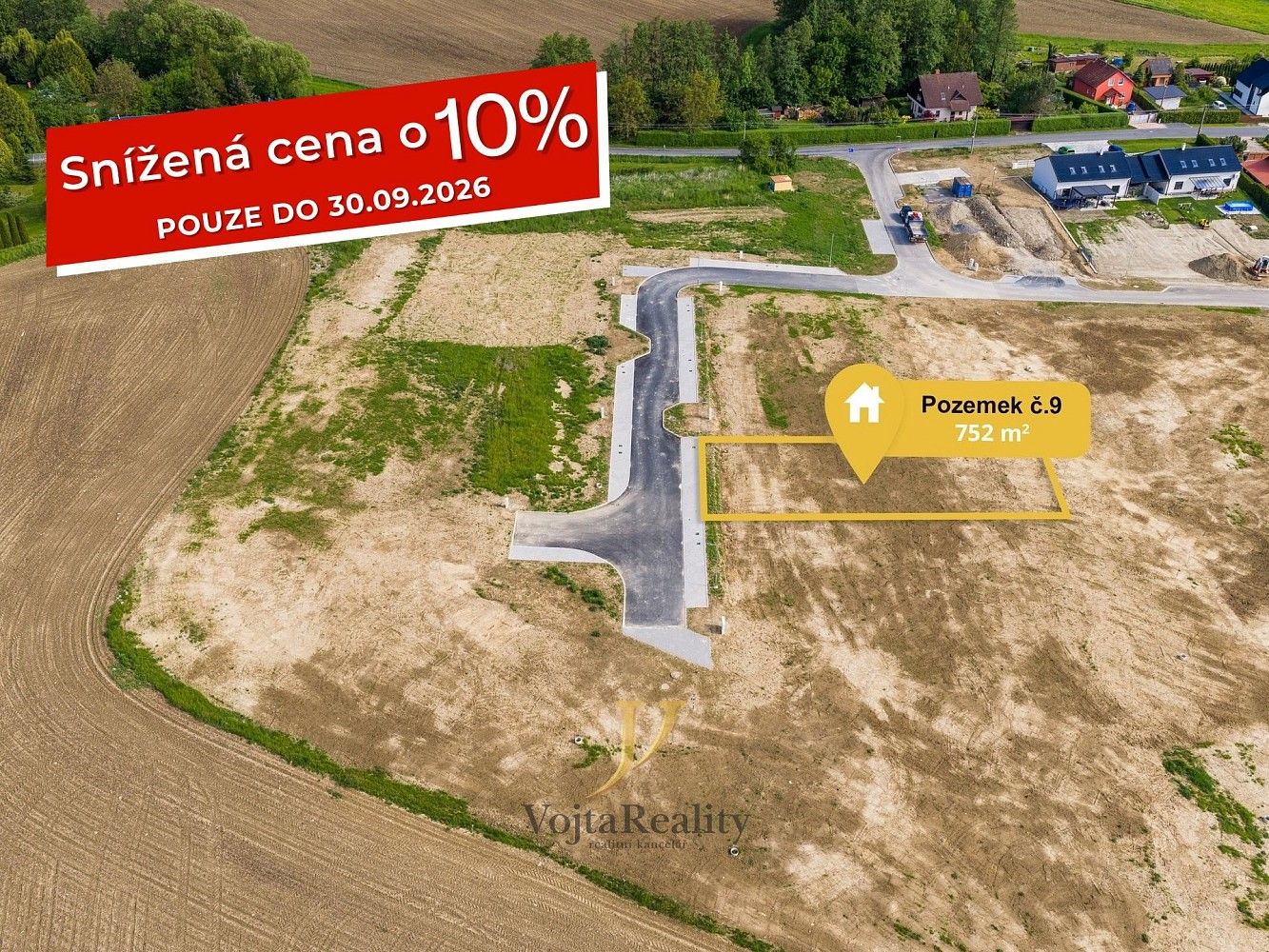 Pozemek pro bydlení, 752 m²