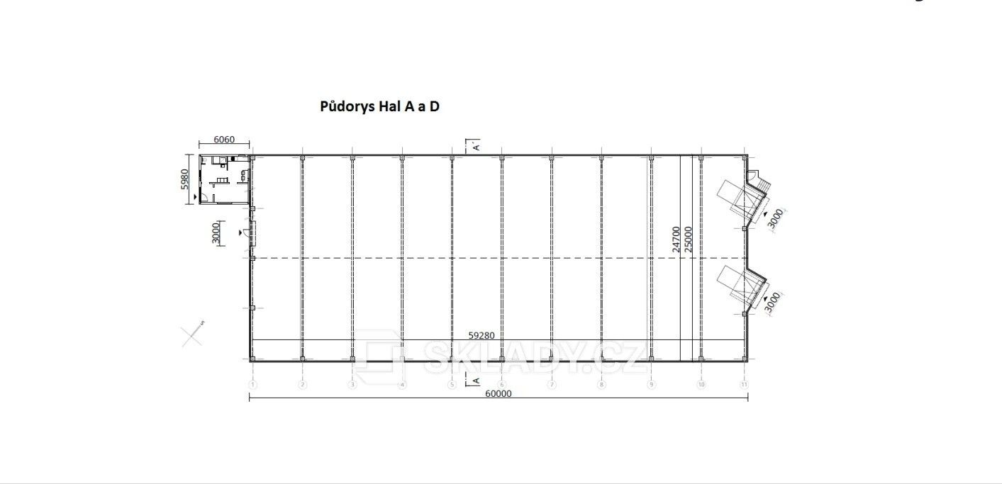 Sklad · 1 500 m² · Rousínov - 4