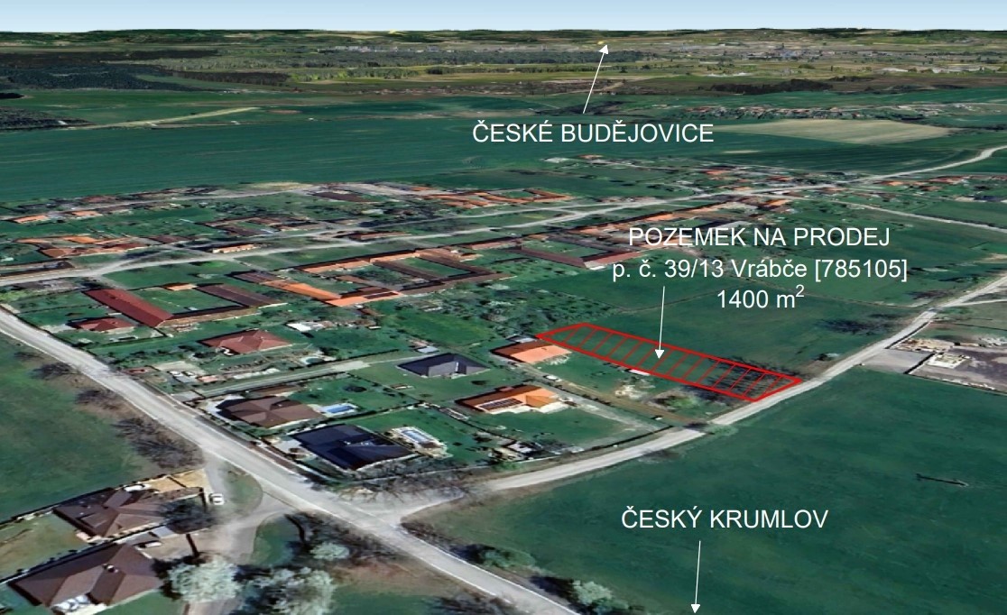 Pozemek pro bydlení · České Budějovice, 370 01 - 3