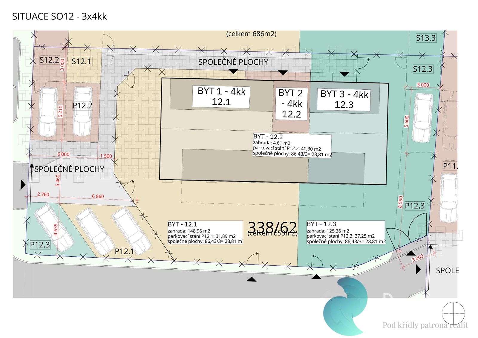 4+kk, Radniční, České Budějovice, 98 m²