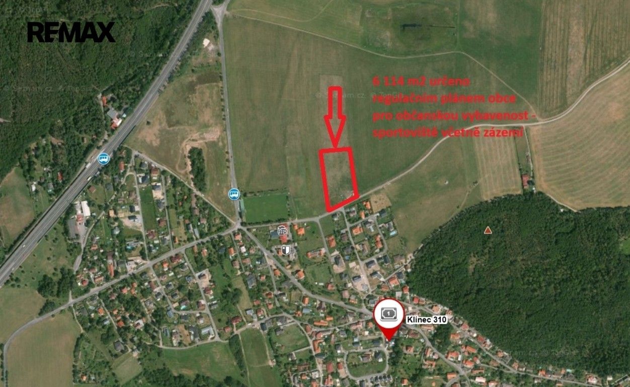 Komerční pozemek · 6 114 m² · Klínec - 3