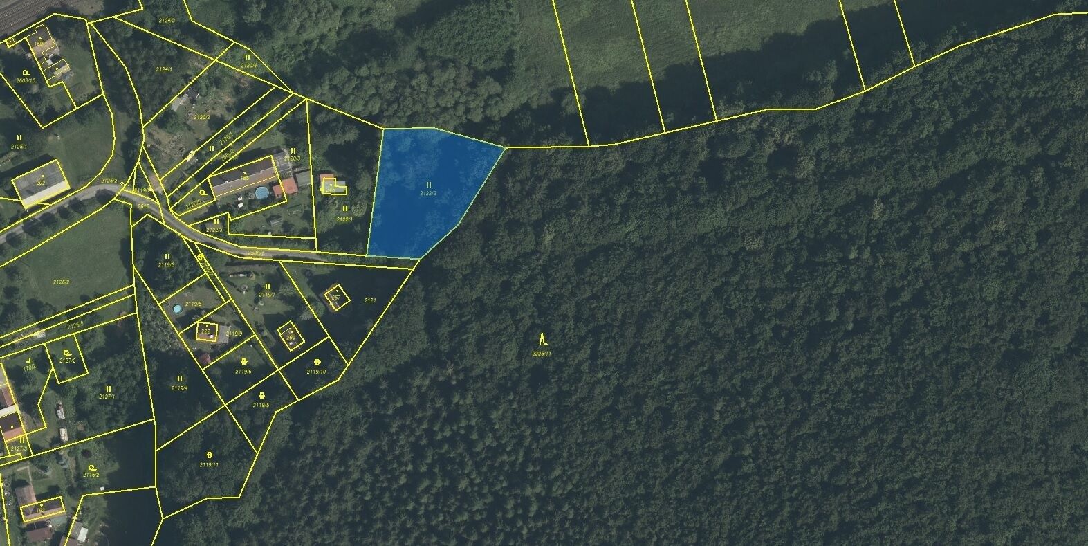 Pozemky pro bydlení, Hynčina, 1 m²