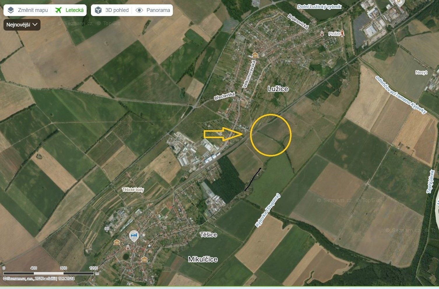 Zemědělský pozemek, 3 039 m²