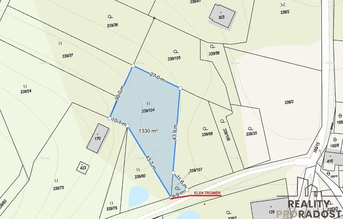 Prodej pozemek pro bydlení - Zruč nad Sázavou, 285 22 - 5
