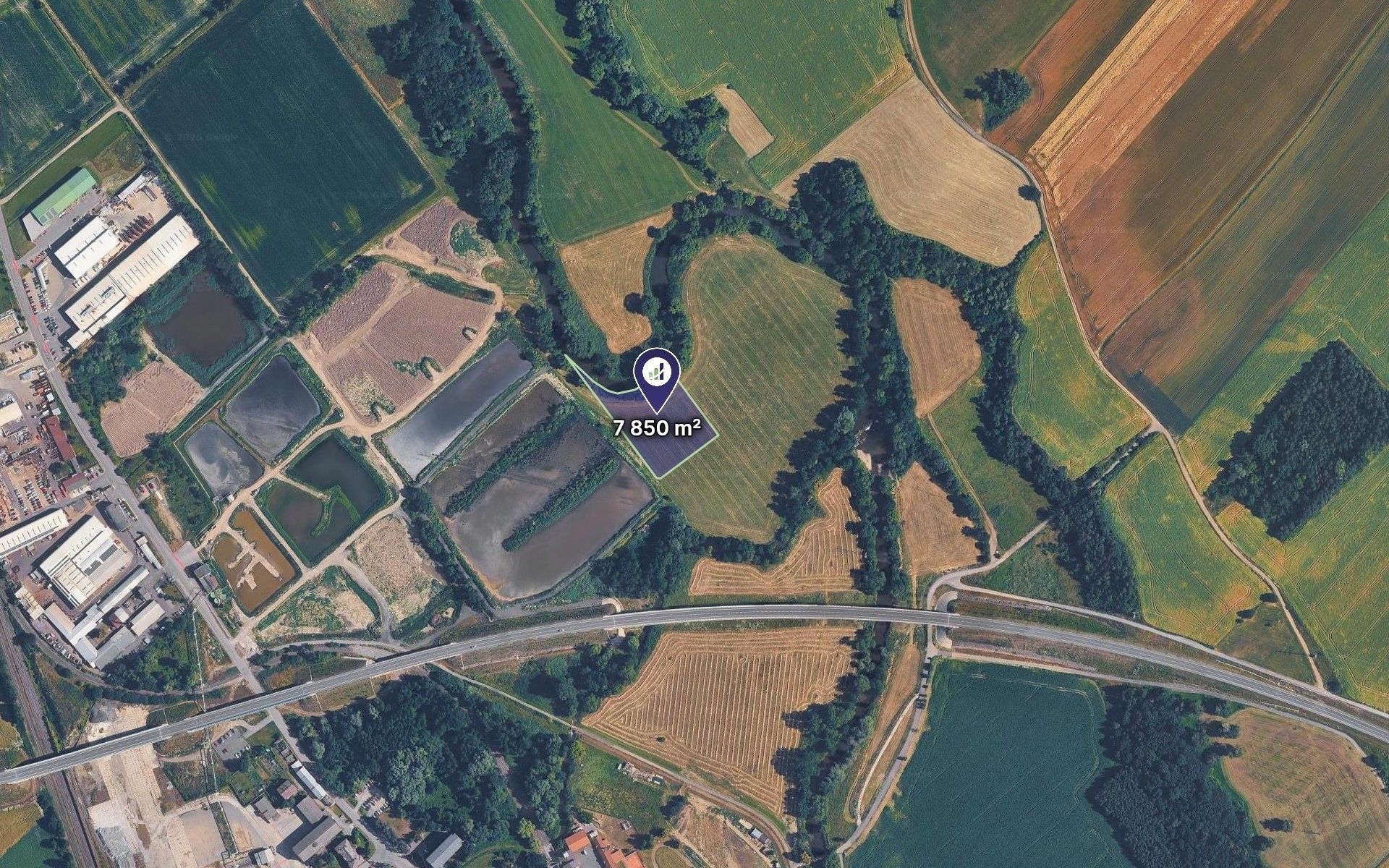 Louky, Opava, 7 850 m² - 1