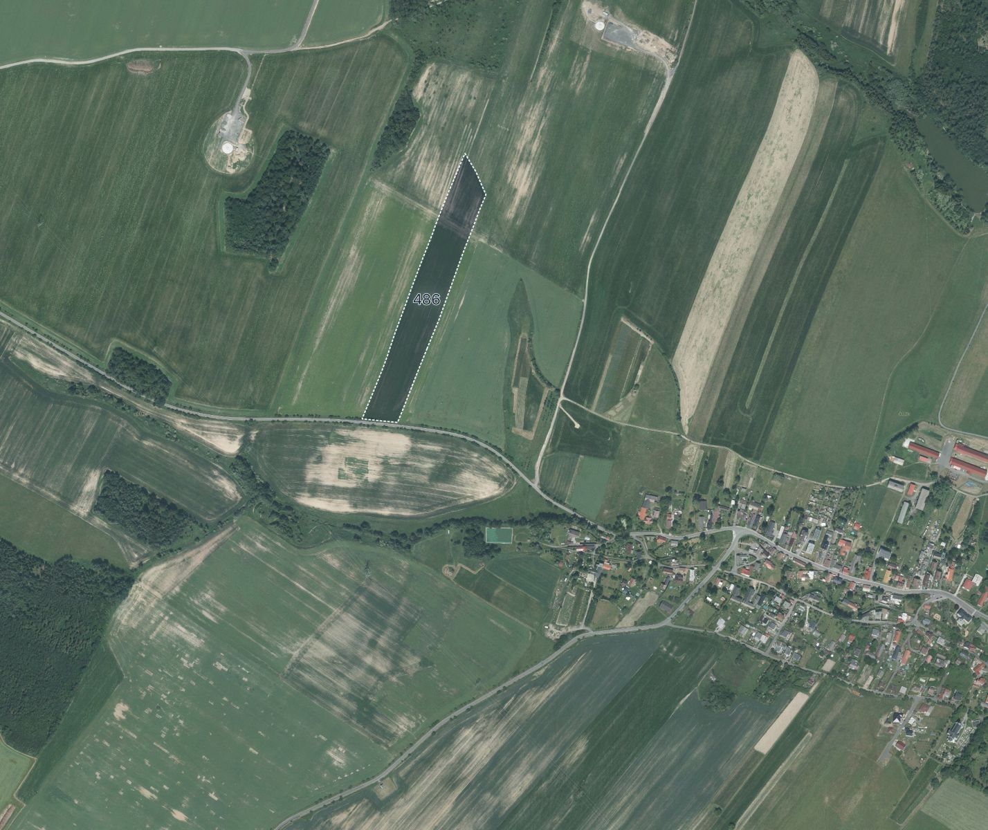 Zemědělské pozemky, Melč