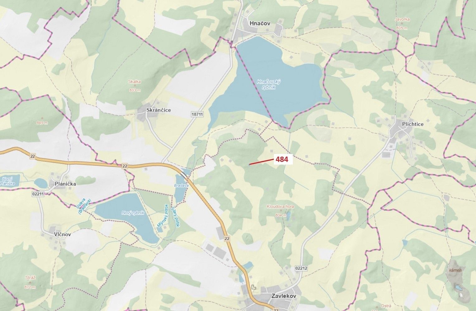 Lesy, Hnačov, okres Klatovy, Plzeňský kraj - 1