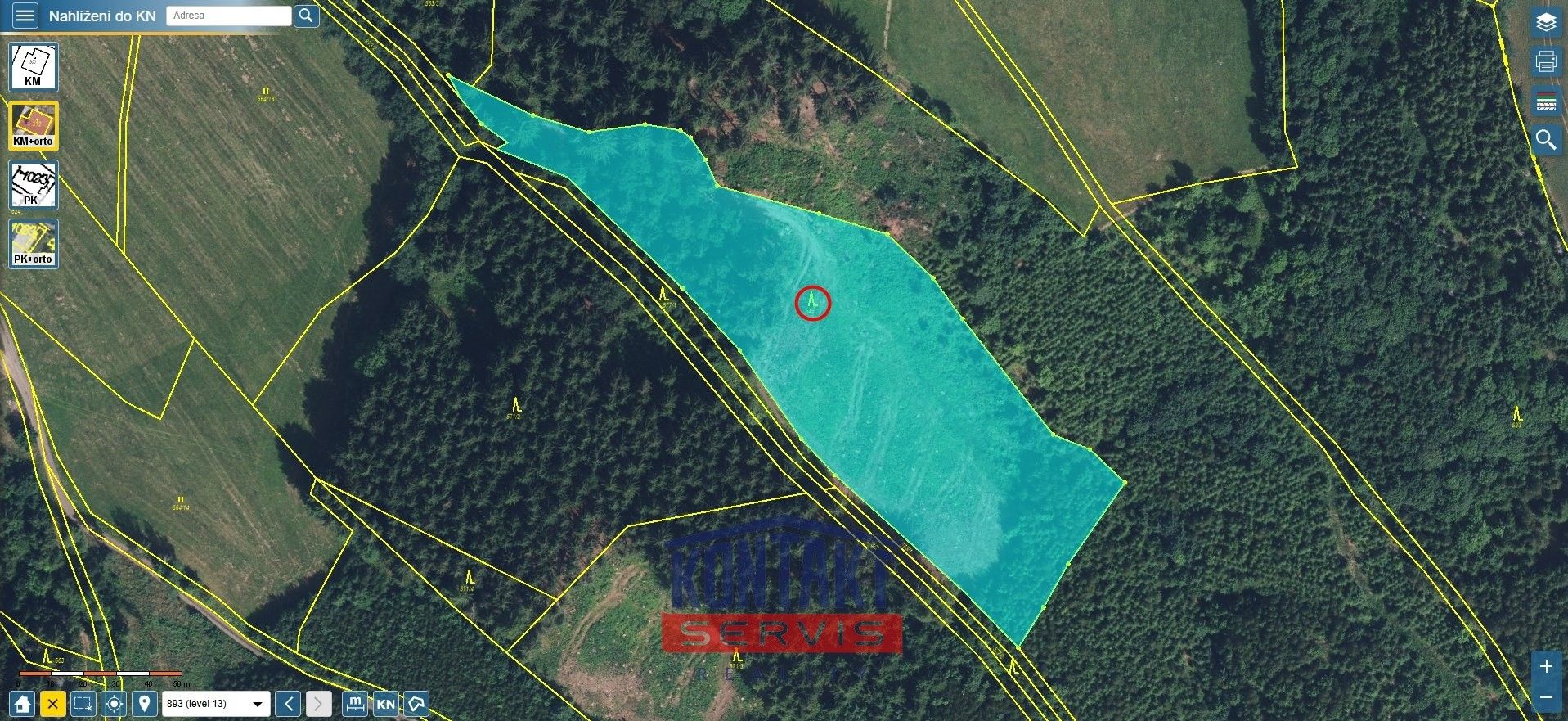 Prodej les - Tample, Svojek