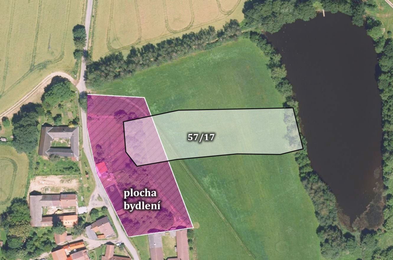 Pozemky pro bydlení, Vlásenice-Drbohlavy, Pelhřimov, Česko, 1 936 m²