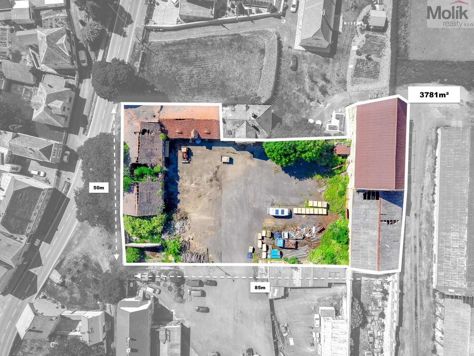 Zemědělské objekty, Všechlapy, Zabrušany, 1 415 m² - 1