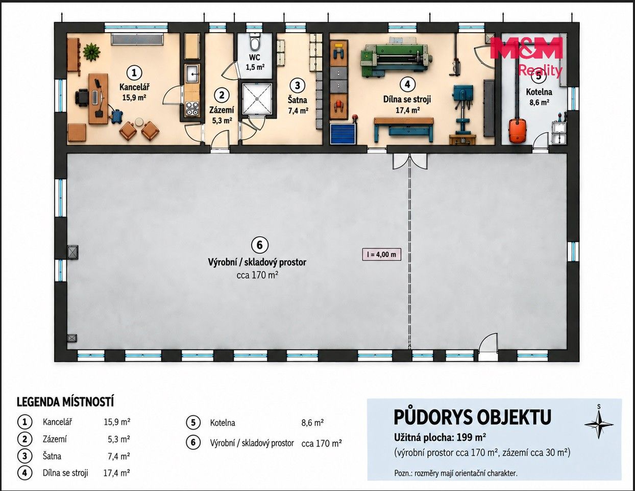 Prodej výrobní prostory - Jiráskova, Česká Skalice, 199 m² - 5