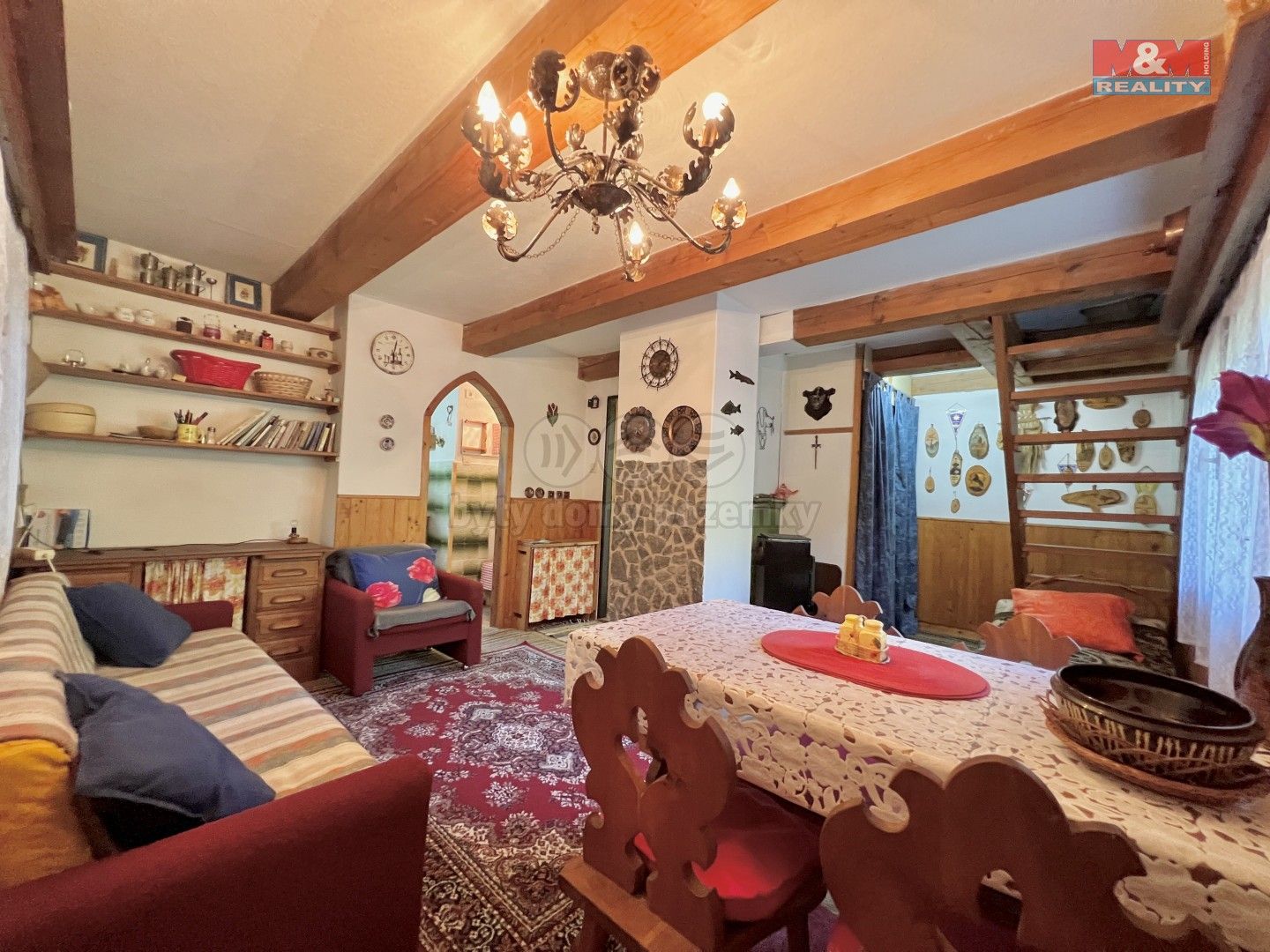 Prodej chata - Dolní Stropnice, Římov, 70 m²