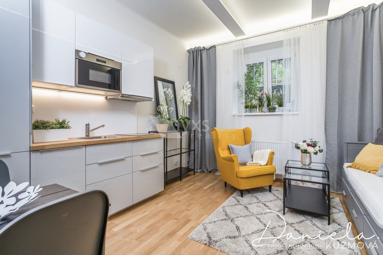 Pronájem byt 1+kk - Pod Vlachovkou, Praha, 20 m²