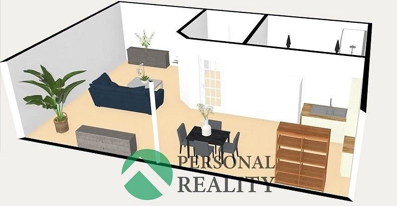 1+kk, Nový Bydžov, okres Hradec Králové, Královéhradecký kraj, 35 m² - 2