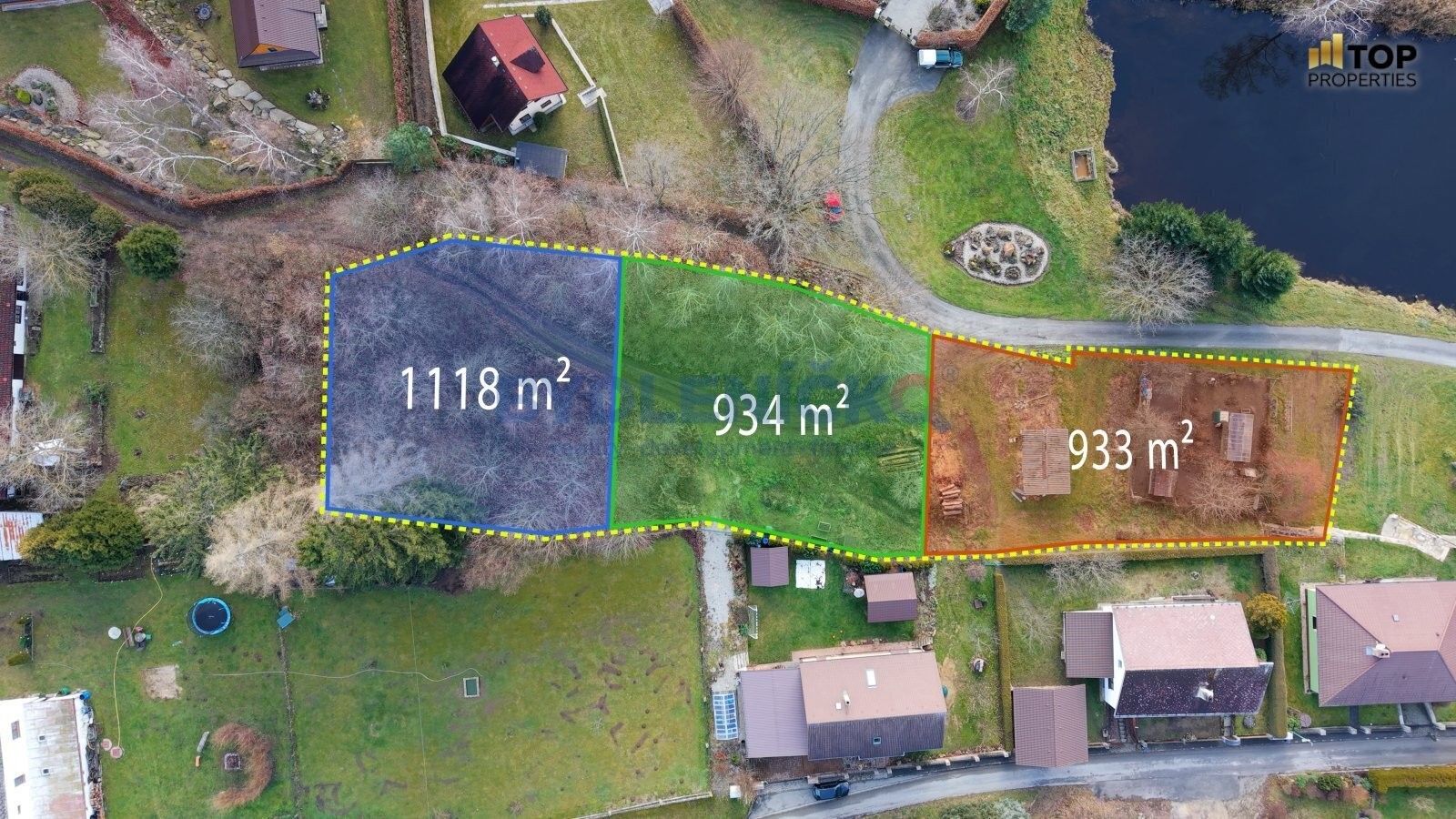 Prodej pozemek pro bydlení - Člunek, 933 m²