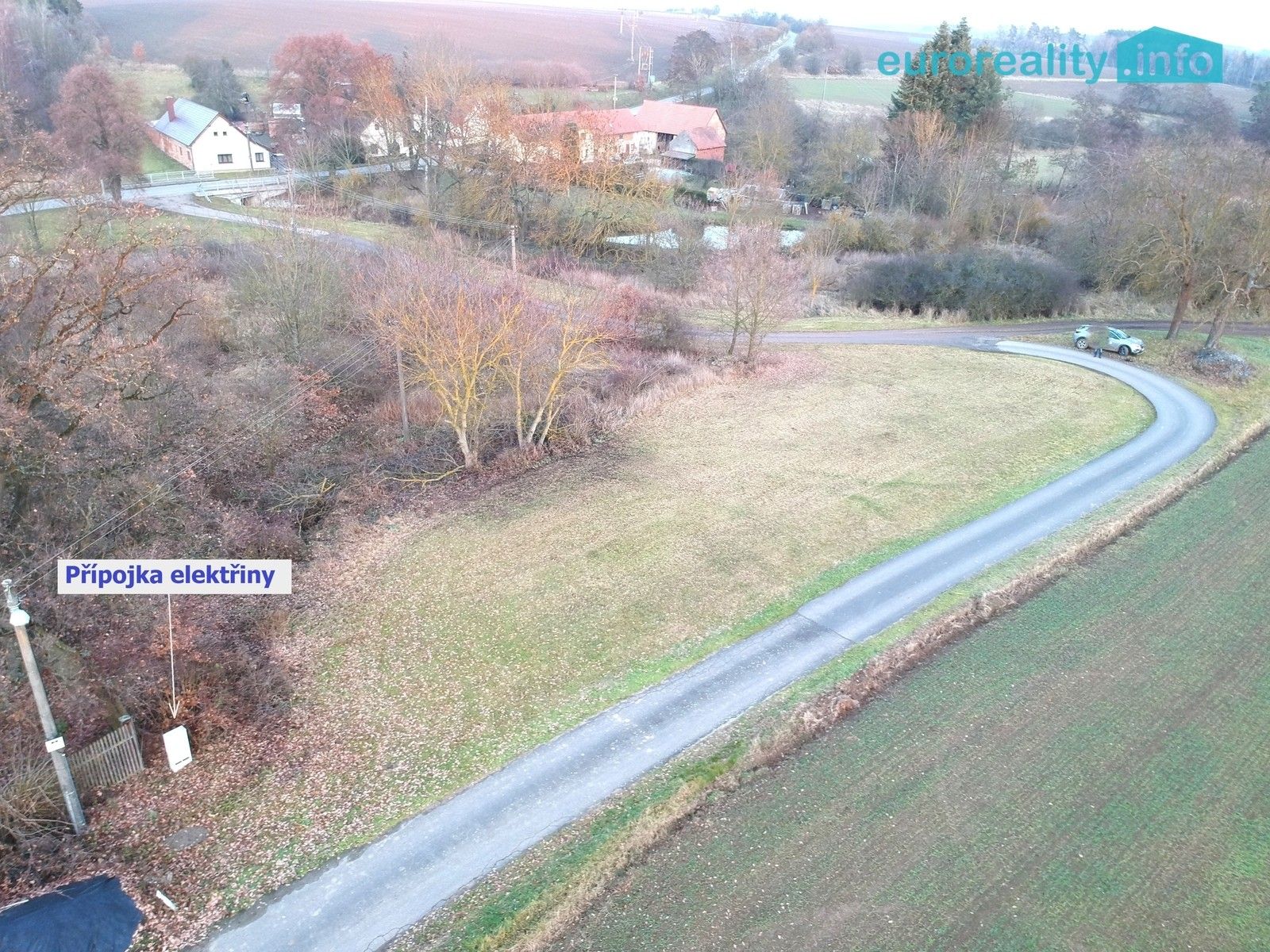 Pozemky pro bydlení, Ves Touškov, 2 205 m² - 2