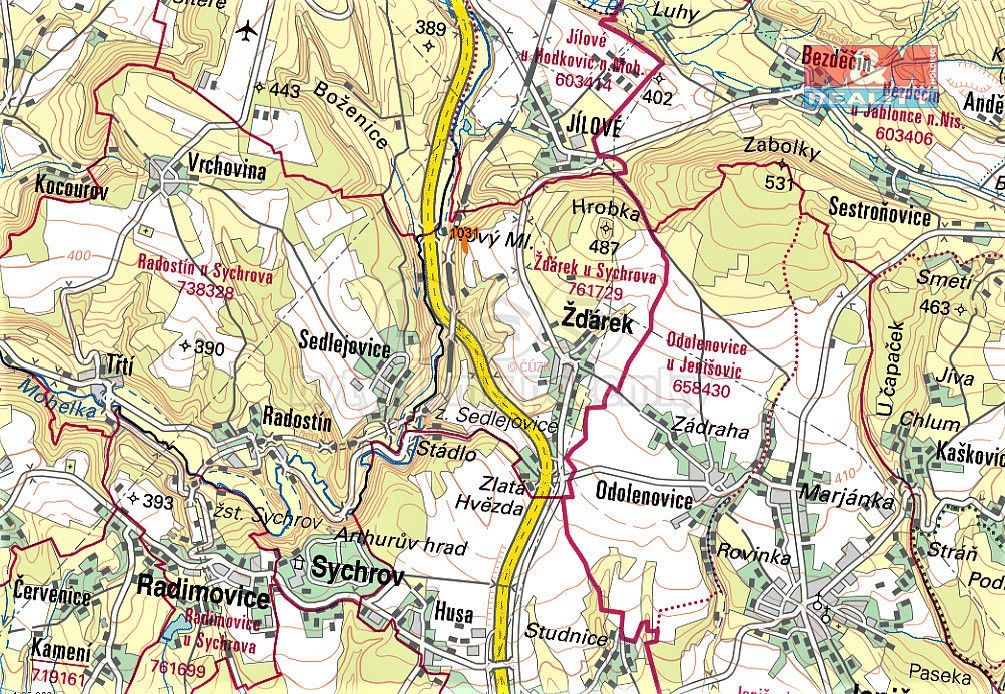 Prodej louka - Žďárek, okres Liberec, Liberecký kraj - 5