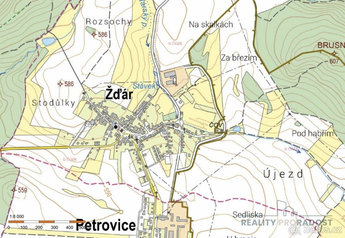 Zemědělské pozemky, Rájec-Jestřebí, 679 02, 2 985 m²