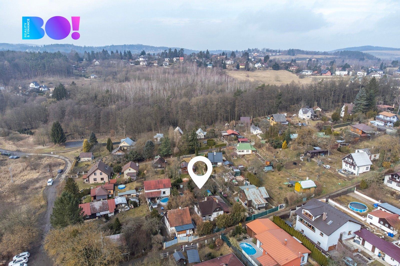 Prodej pozemek pro bydlení - Jidaška, Mnichovice, 455 m²