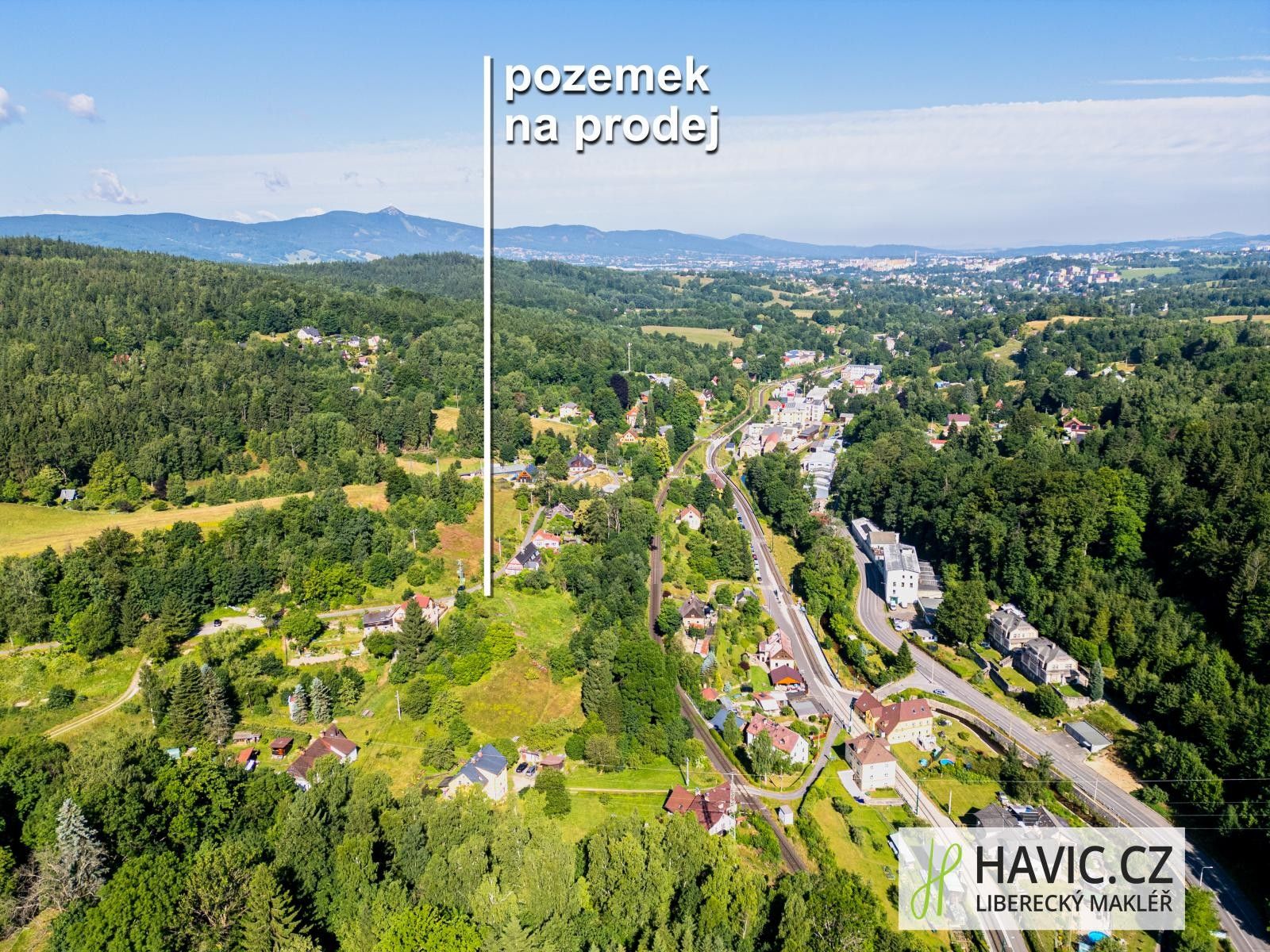 Pozemky pro bydlení, Za Tratí, Liberec, 3 291 m²
