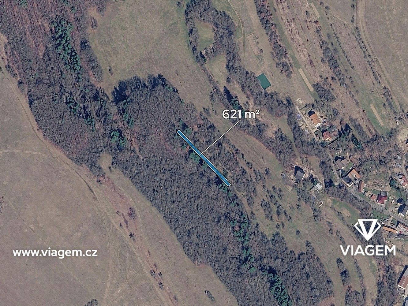 Prodej les - Hřivínův Újezd, okres Zlín, Zlínský kraj - 2