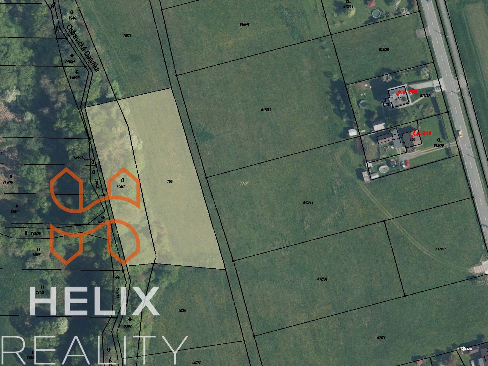 Prodej zemědělský pozemek - Sedliště, 5 m²