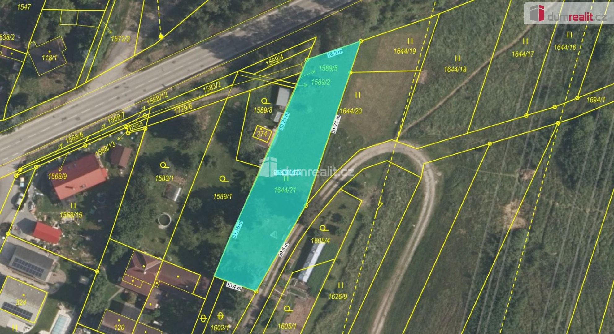 Zahrada · 1 126 m² · Vitín - 4