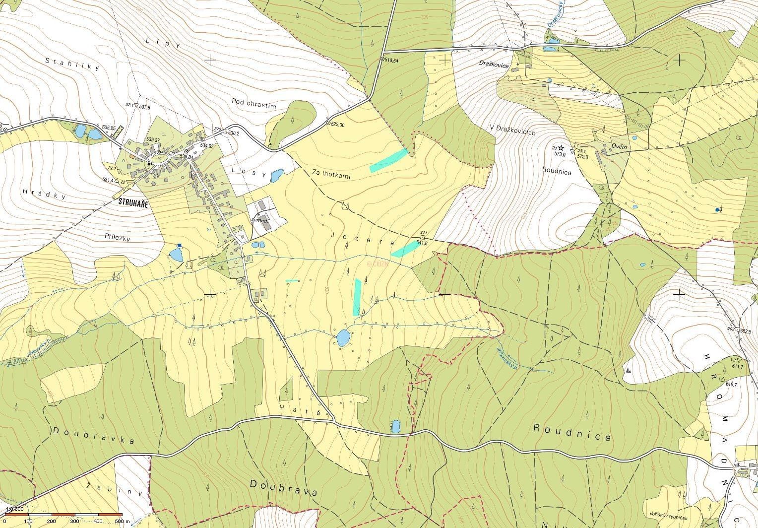 Zemědělský pozemek · 12 536 m² · Struhaře, Spálené Poříčí - 4