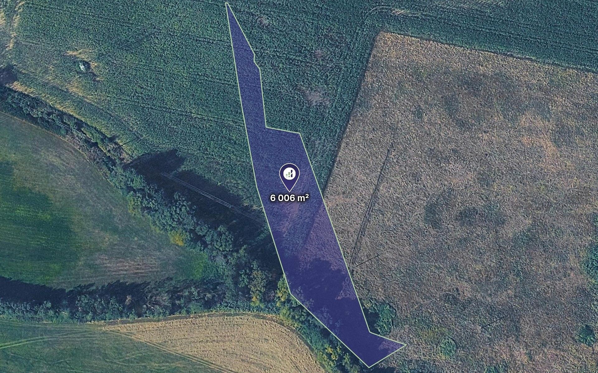 Zemědělský pozemek, 6 006 m²