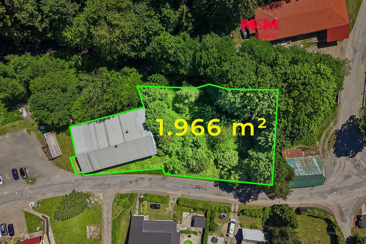 Pozemek pro bydlení, 1 966 m²
