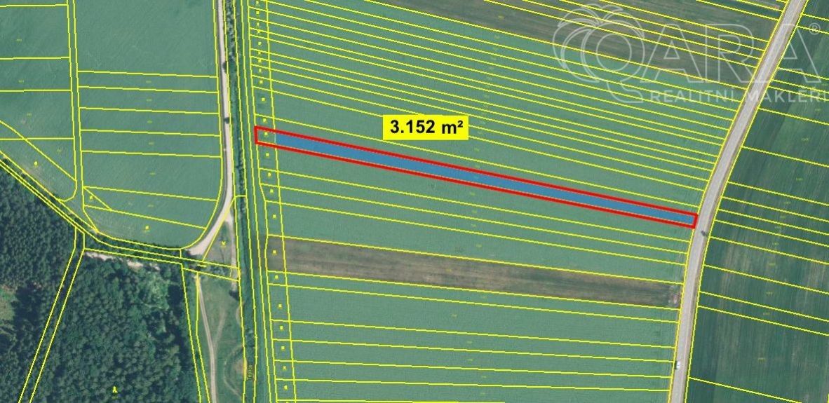 Zemědělské pozemky, Javorník, 3 152 m² - 2