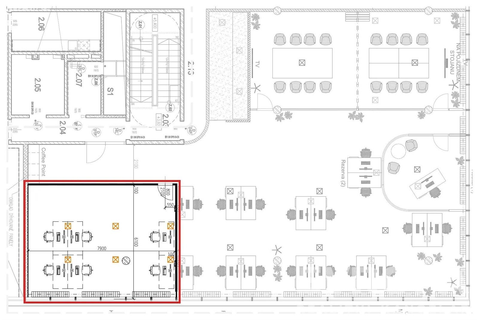 Kancelář · 48 m² · Jankovcova, Praha Holešovice - 4