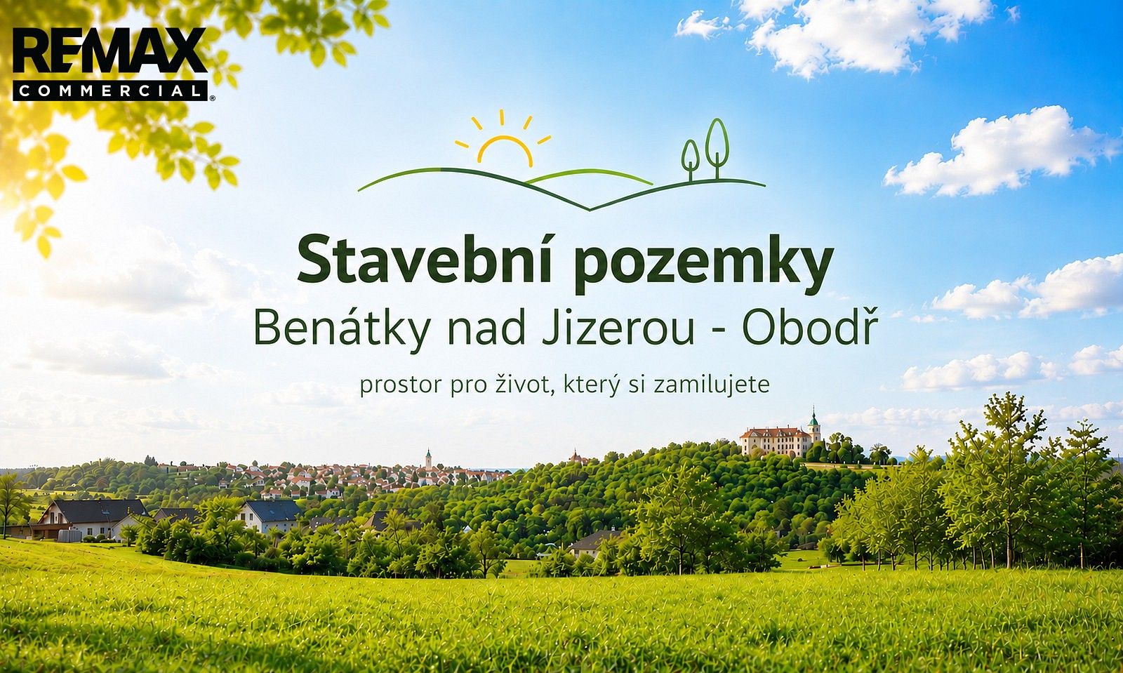 Pozemky pro bydlení, Benátky nad Jizerou, okres Mladá Boleslav, Středočeský kraj - 1