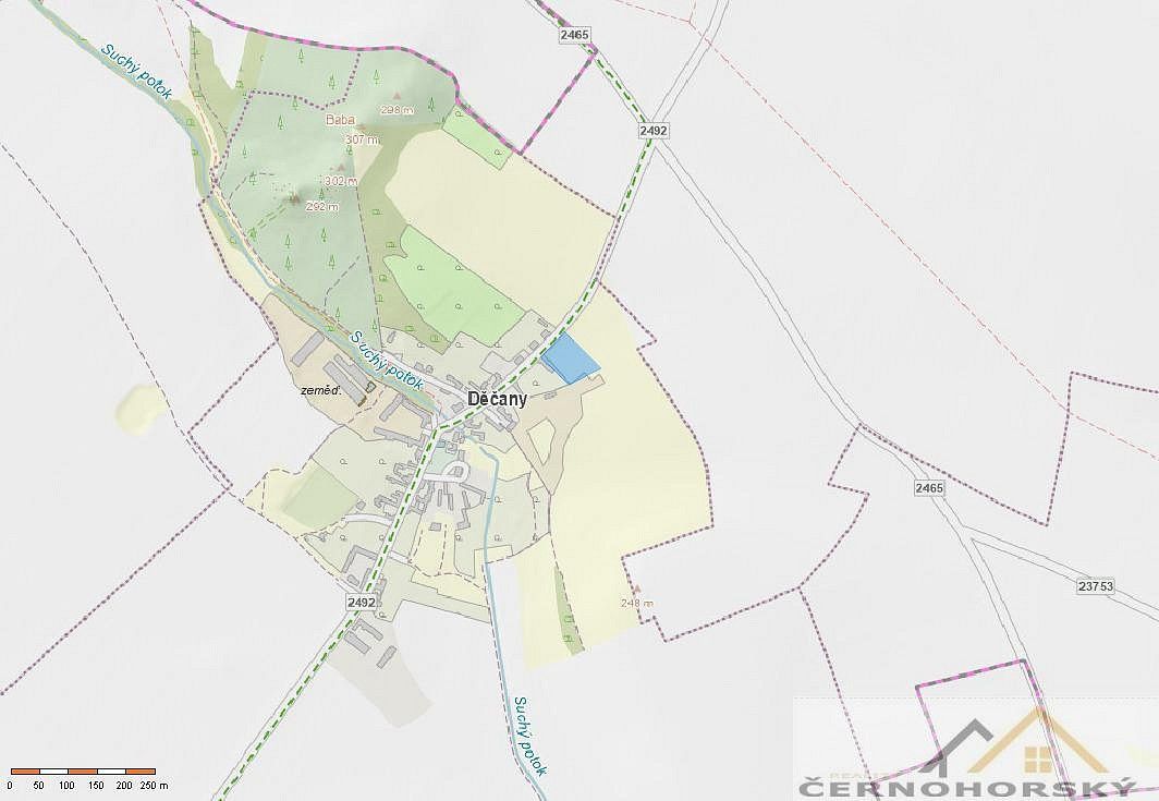 Prodej zemědělský pozemek - Děčany, okres Litoměřice - 2