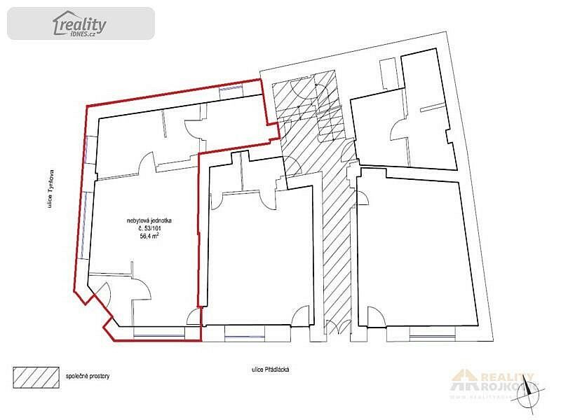 Obchodní prostory, Broumov - Velká Ves, okres Náchod, Královéhradecký kraj, 36 m² - 2