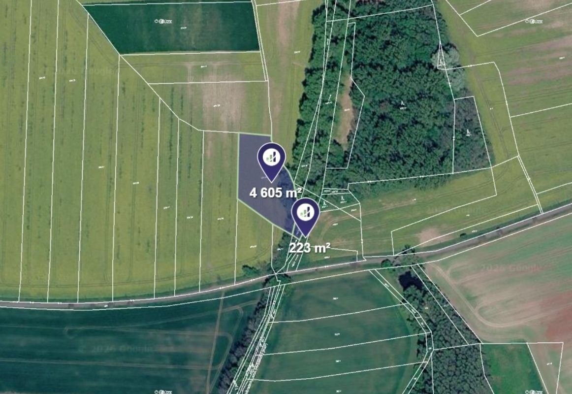 Zemědělské pozemky, Budyně nad Ohří, 7 827 m² - 2
