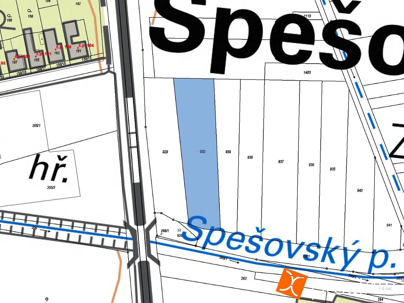Komerční pozemek · Spešov, okres Blansko - 4