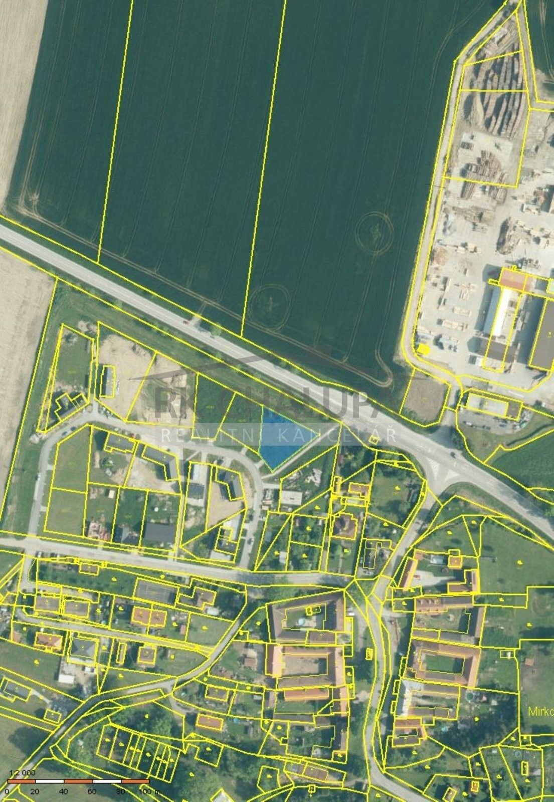 Prodej pozemek pro bydlení - Mirkovice, 1 011 m²
