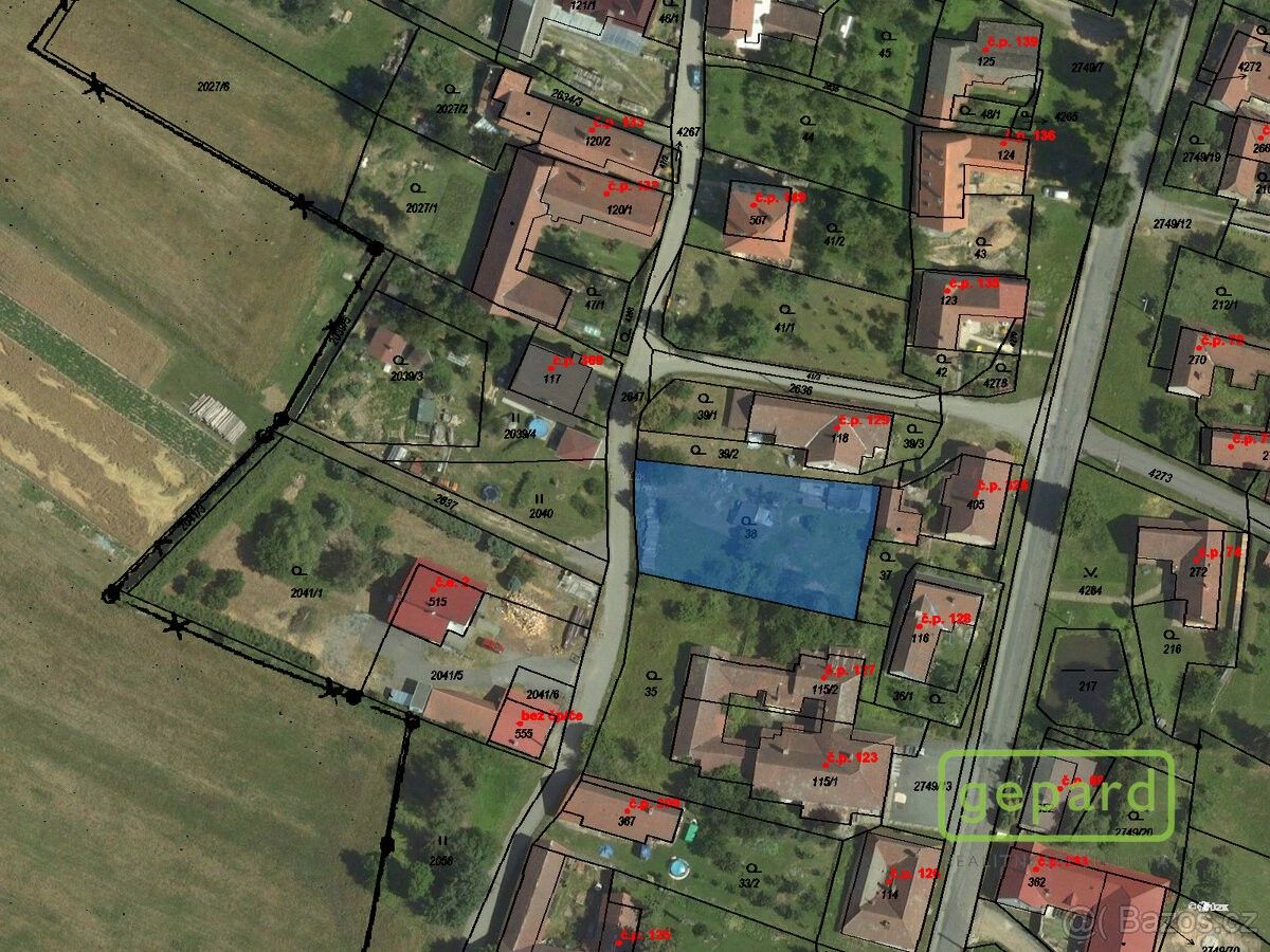 Pozemky pro bydlení, Horní Štěpánov, 798 47