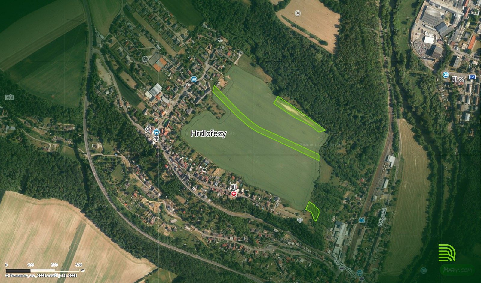 Zemědělské pozemky, Hrdlořezy, okres Mladá Boleslav, Středočeský kraj - 2