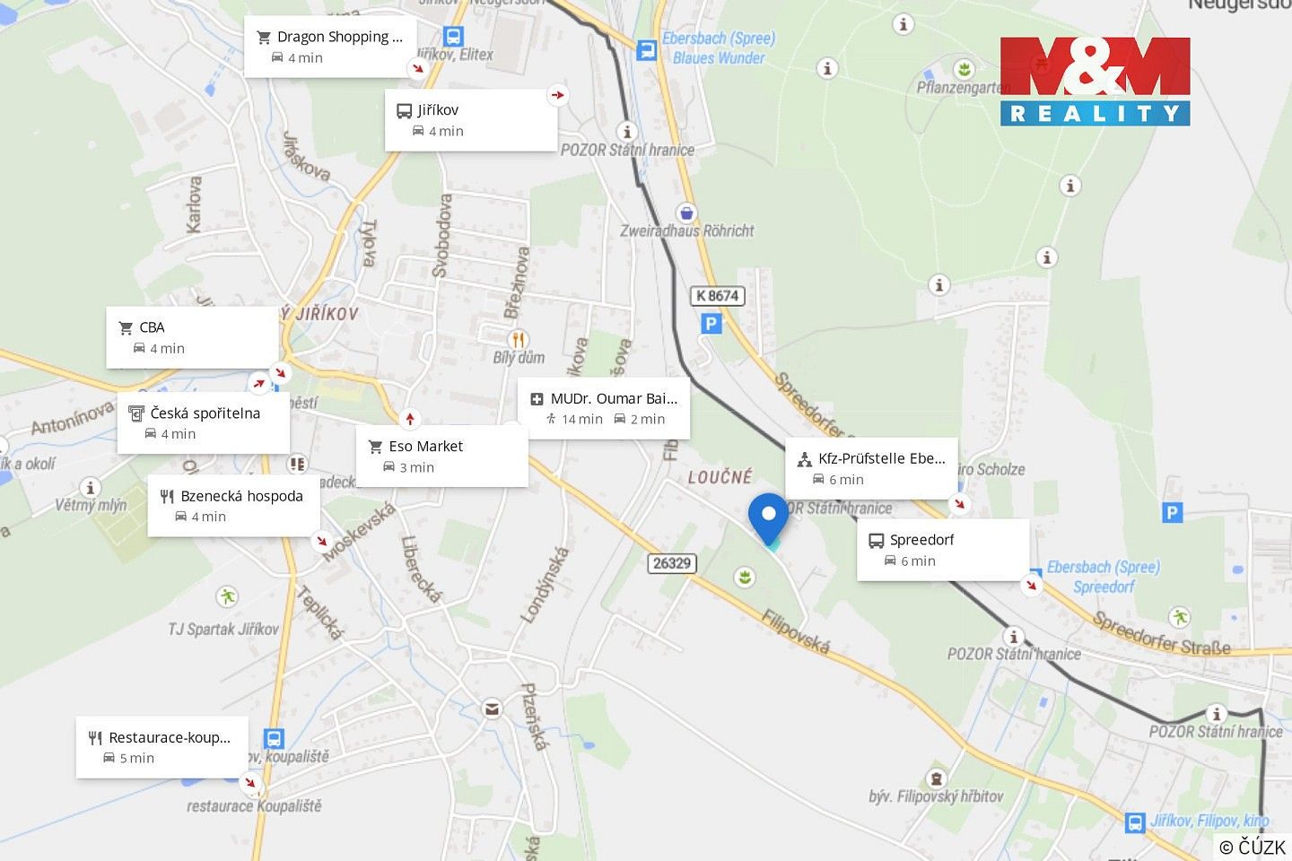 Pozemky pro bydlení, Jiříkov, okres Děčín, Ústecký kraj - 2