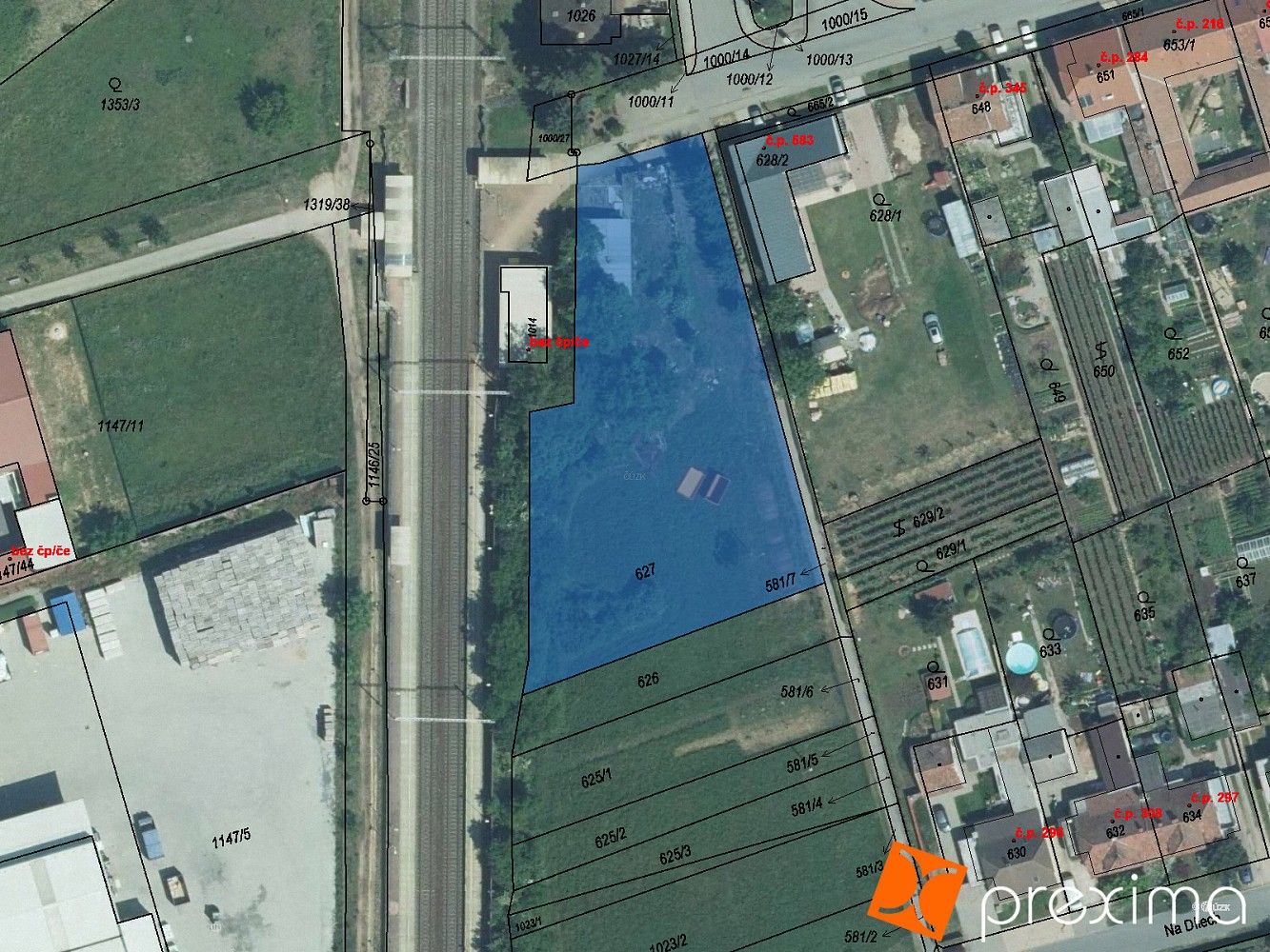 Pozemky pro bydlení, Žabčice, okres Brno-venkov, Jihomoravský kraj - 1